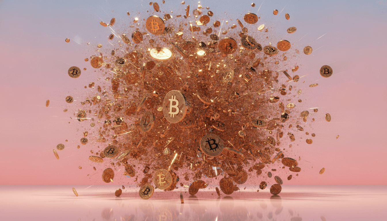 Digital dollar imagery representing stablecoin supply and flows across crypto markets