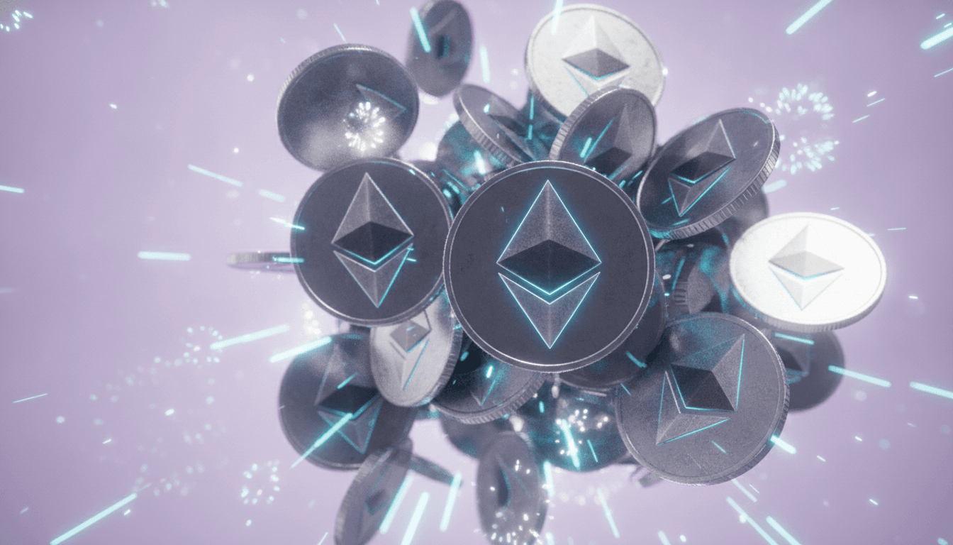 Digital dollar imagery representing stablecoin supply and flows across crypto markets
