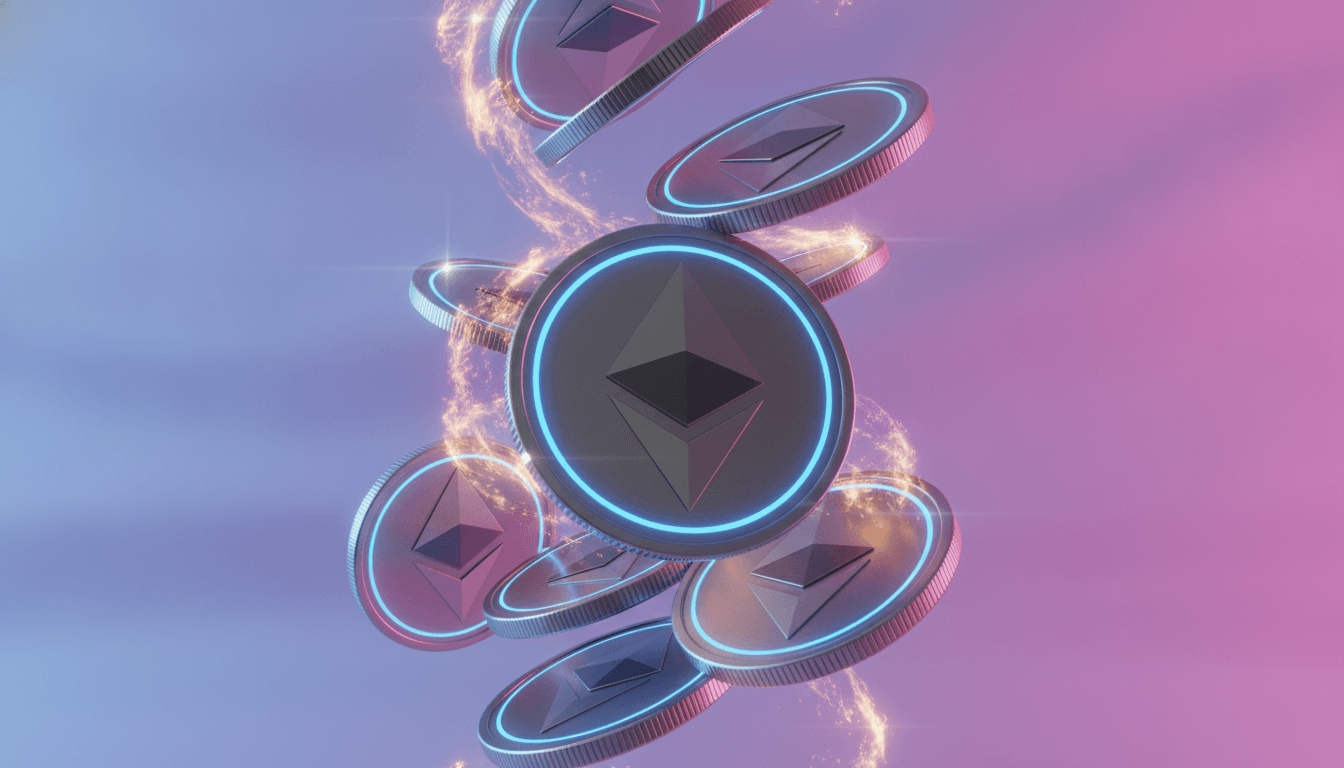 Digital dollar imagery representing stablecoin supply and flows across crypto markets