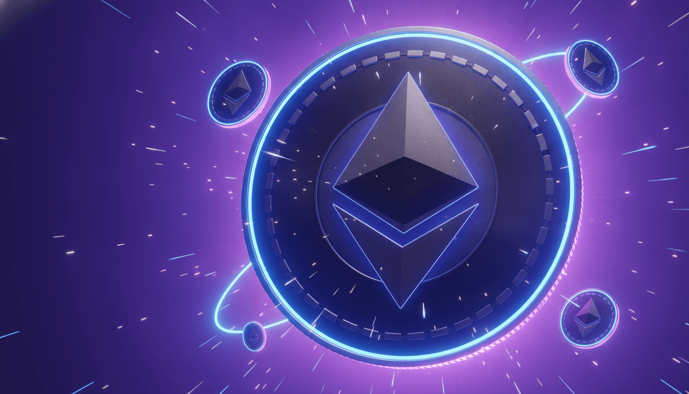 Stock exchange trading floor representing institutional ETF flows into crypto markets
