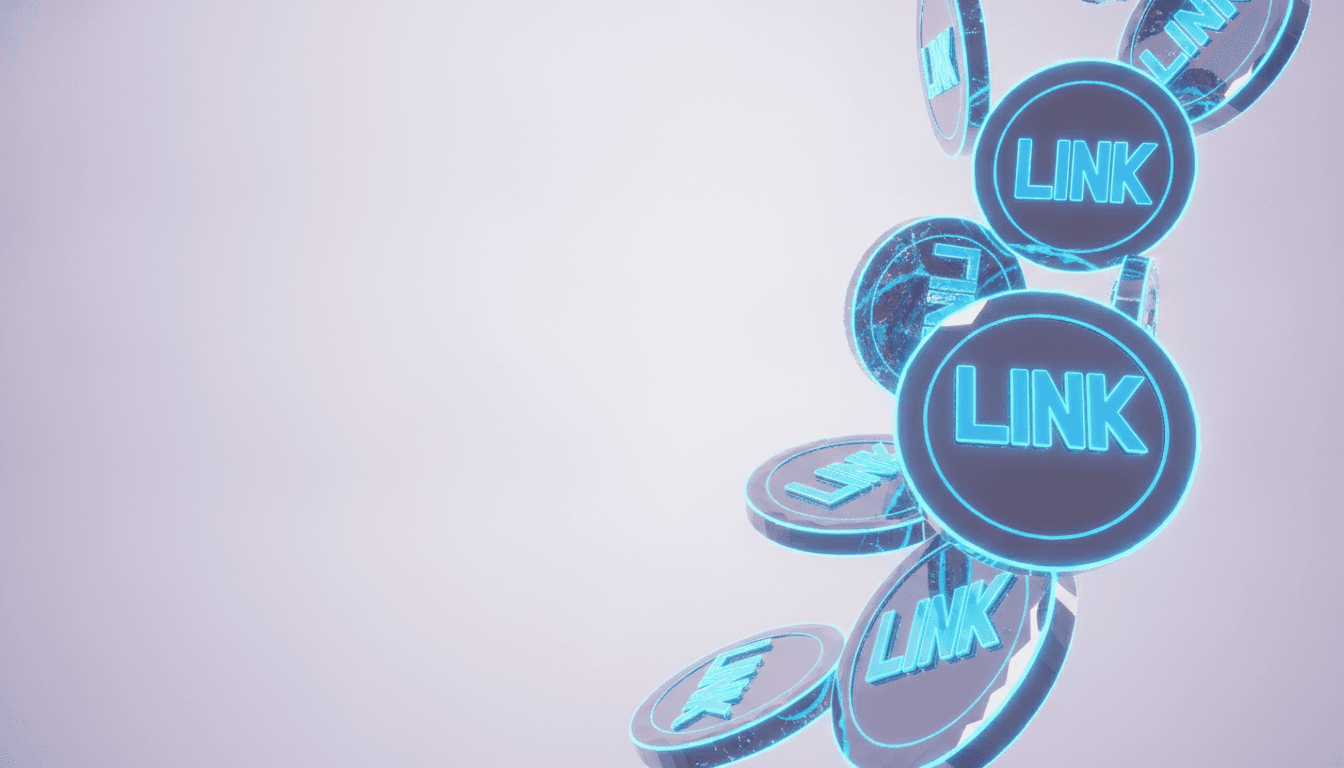 Crypto tokens representing a liquidation cascade with forced selling across leveraged positions