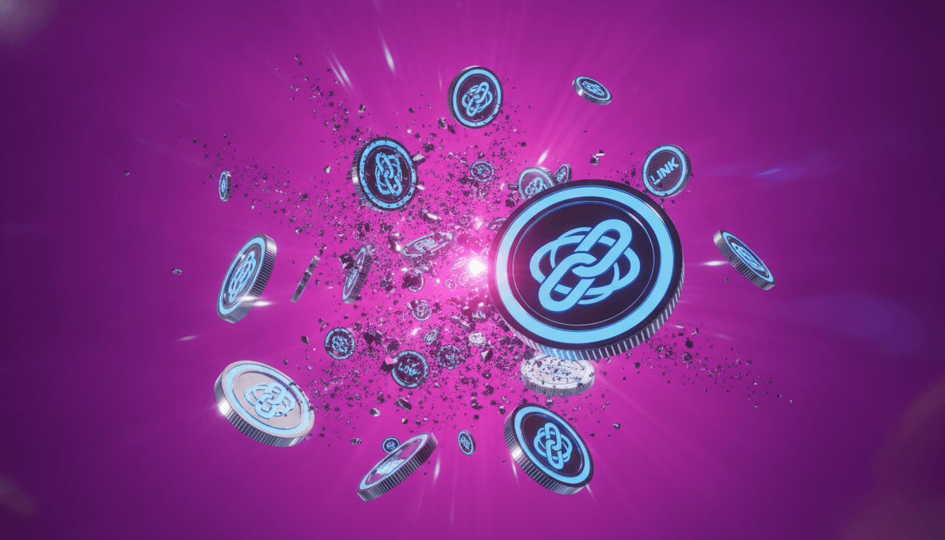 Blockchain network visualization representing DeFi protocol activity and total value locked