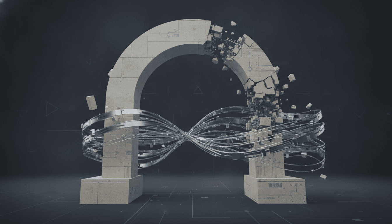 Conceptual illustration about Aptos: technical.