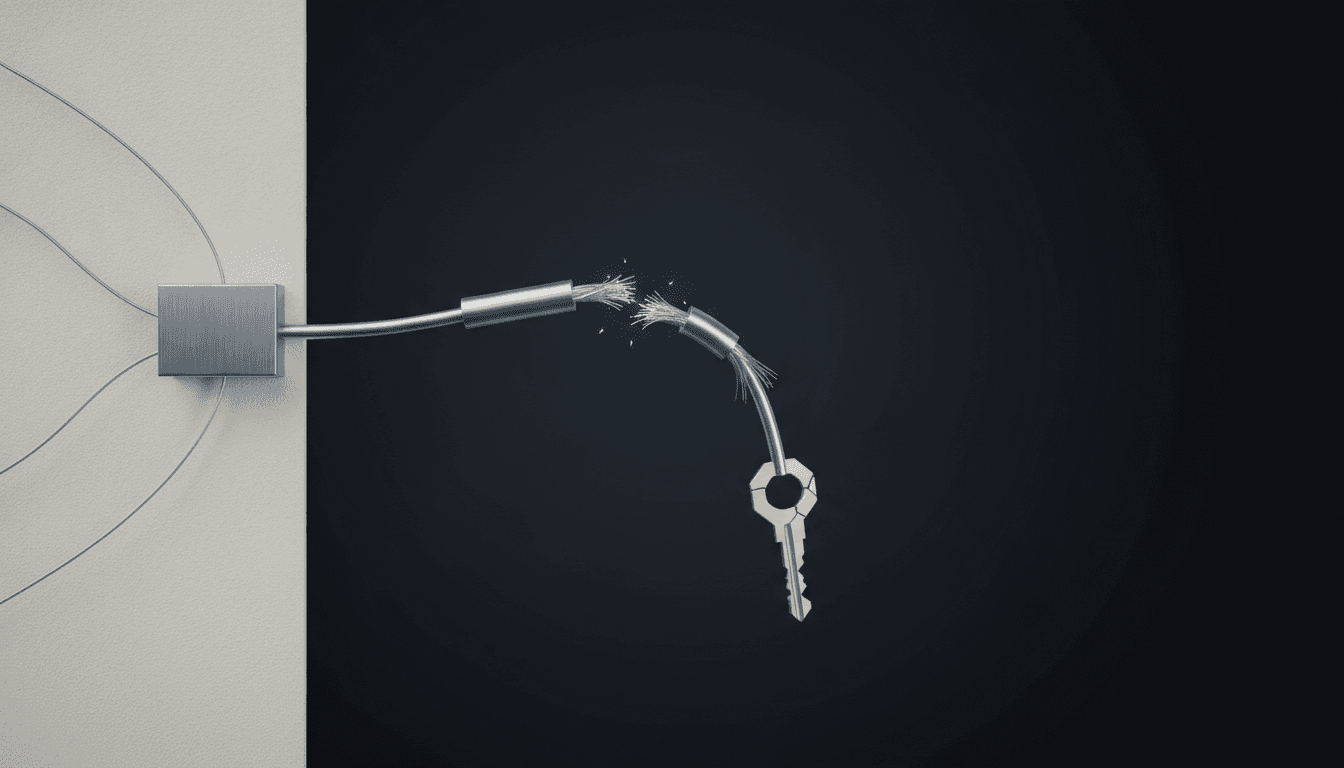 Conceptual illustration about Bitcoin: security.