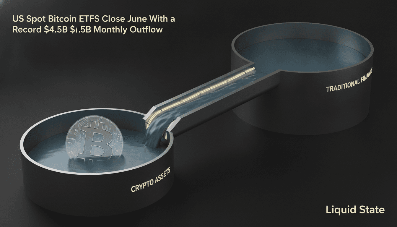 Conceptual illustration about Bitcoin: flows.