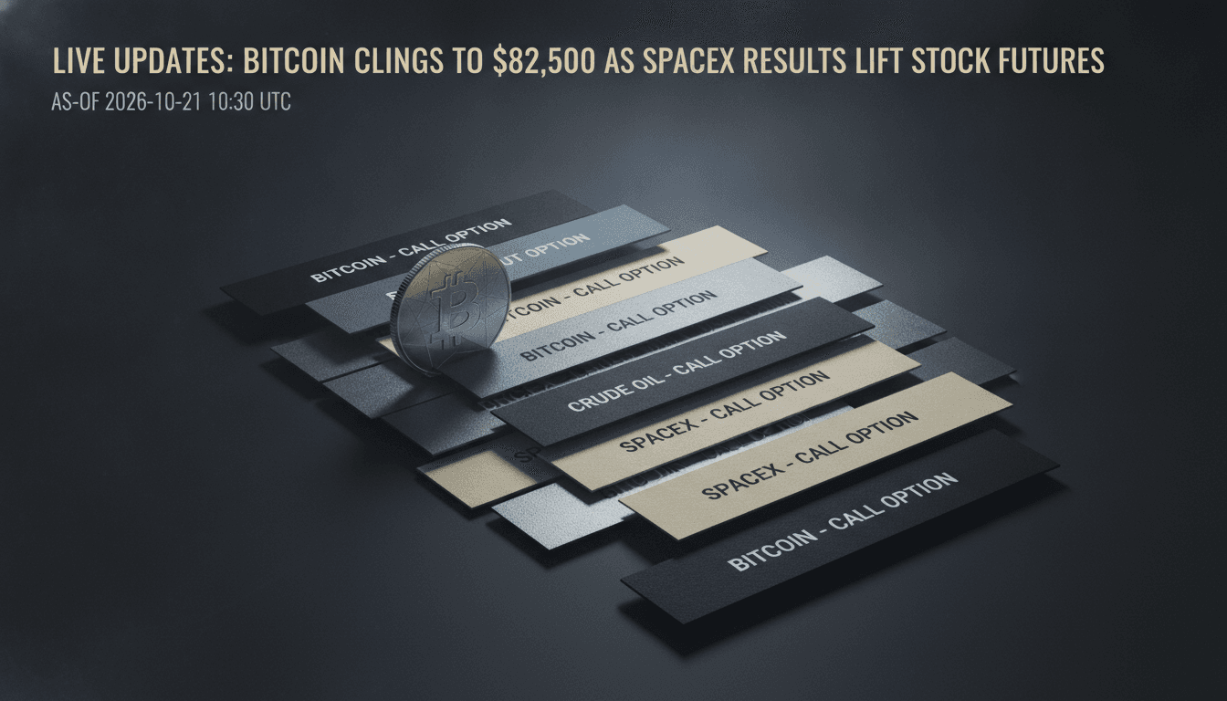 Conceptual illustration about Bitcoin: derivatives.