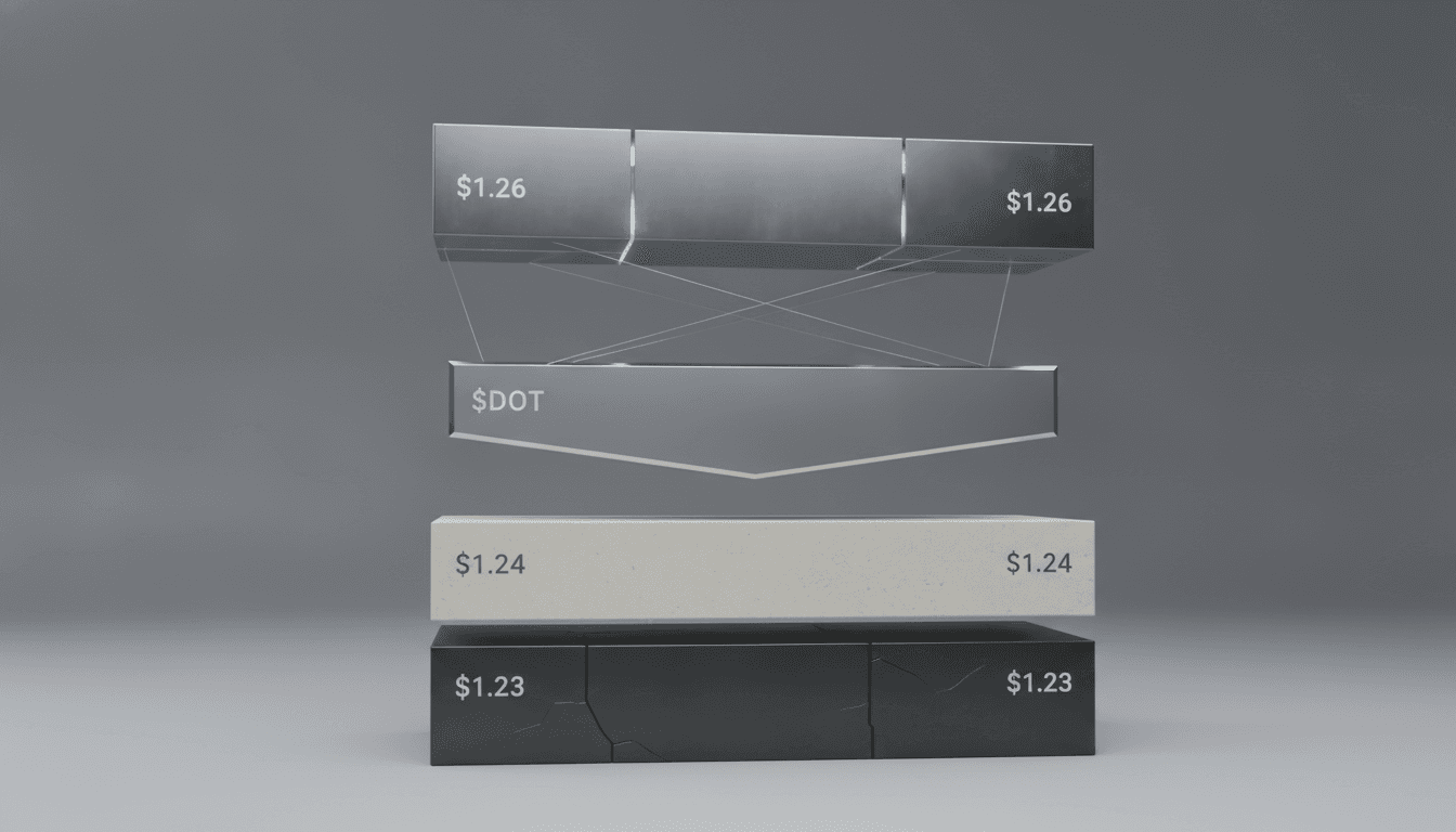 Conceptual illustration about DOT: markets.