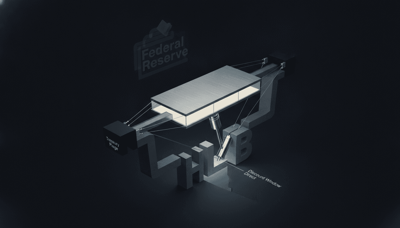 Conceptual illustration about Federal Reserve: markets.