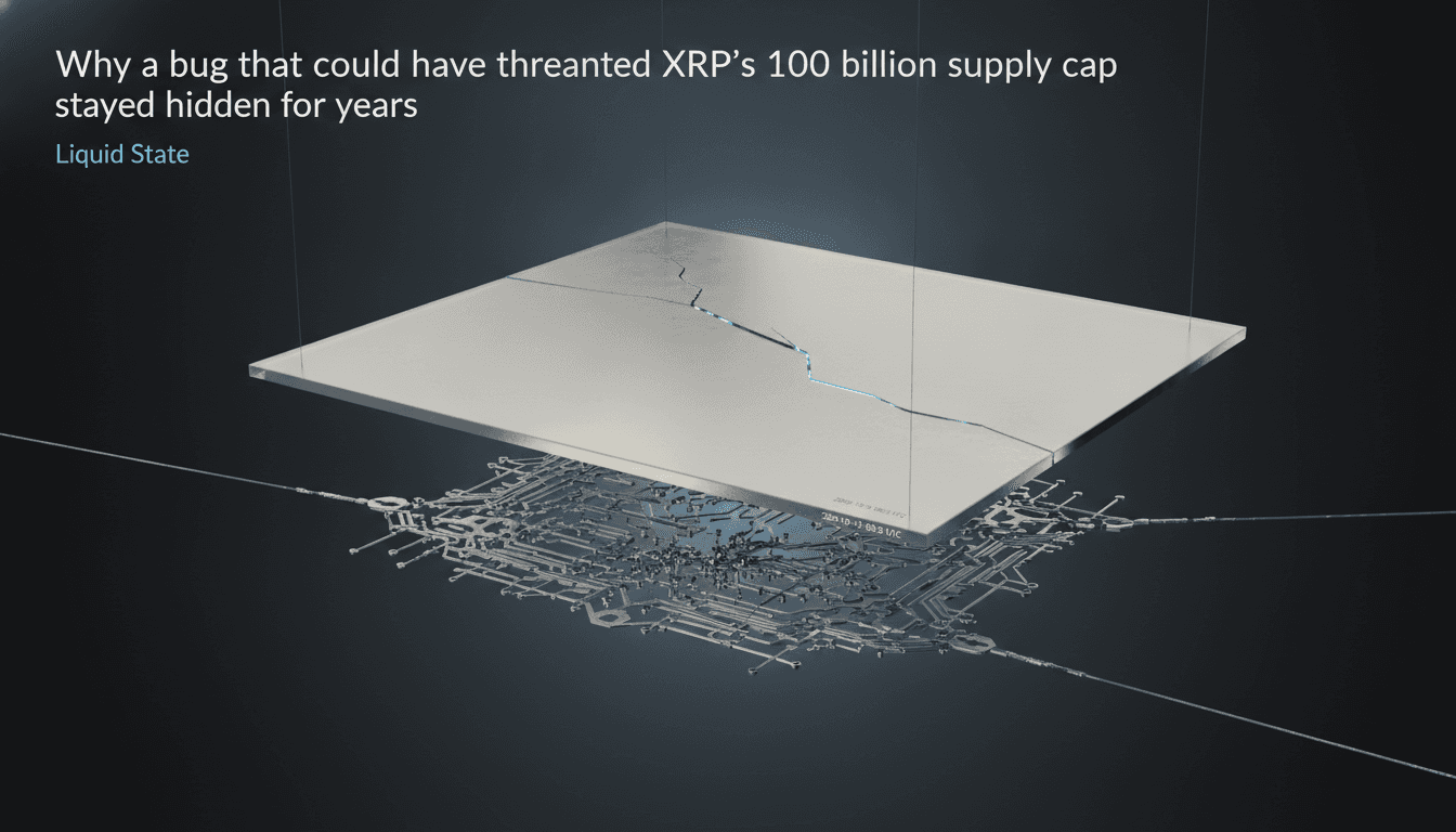 Conceptual illustration about XRP: markets.