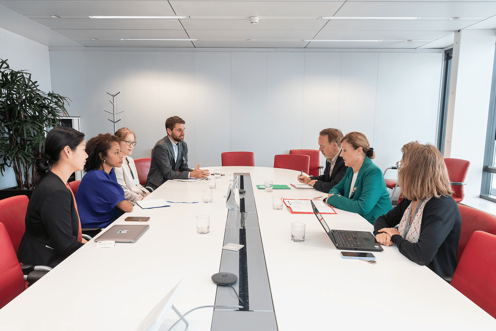 On 26 September 2023, Věra Jourová, Vice-President of the European Commission in charge of Values and Transparency, received Anna Makanju, Vice-President of Global Affairs at OpenAI, Sandro Gianella, Head of European Policy, Partnerships and Global Affairs at OpenAI, and Jade Leung, Governance Lead at OpenAI.