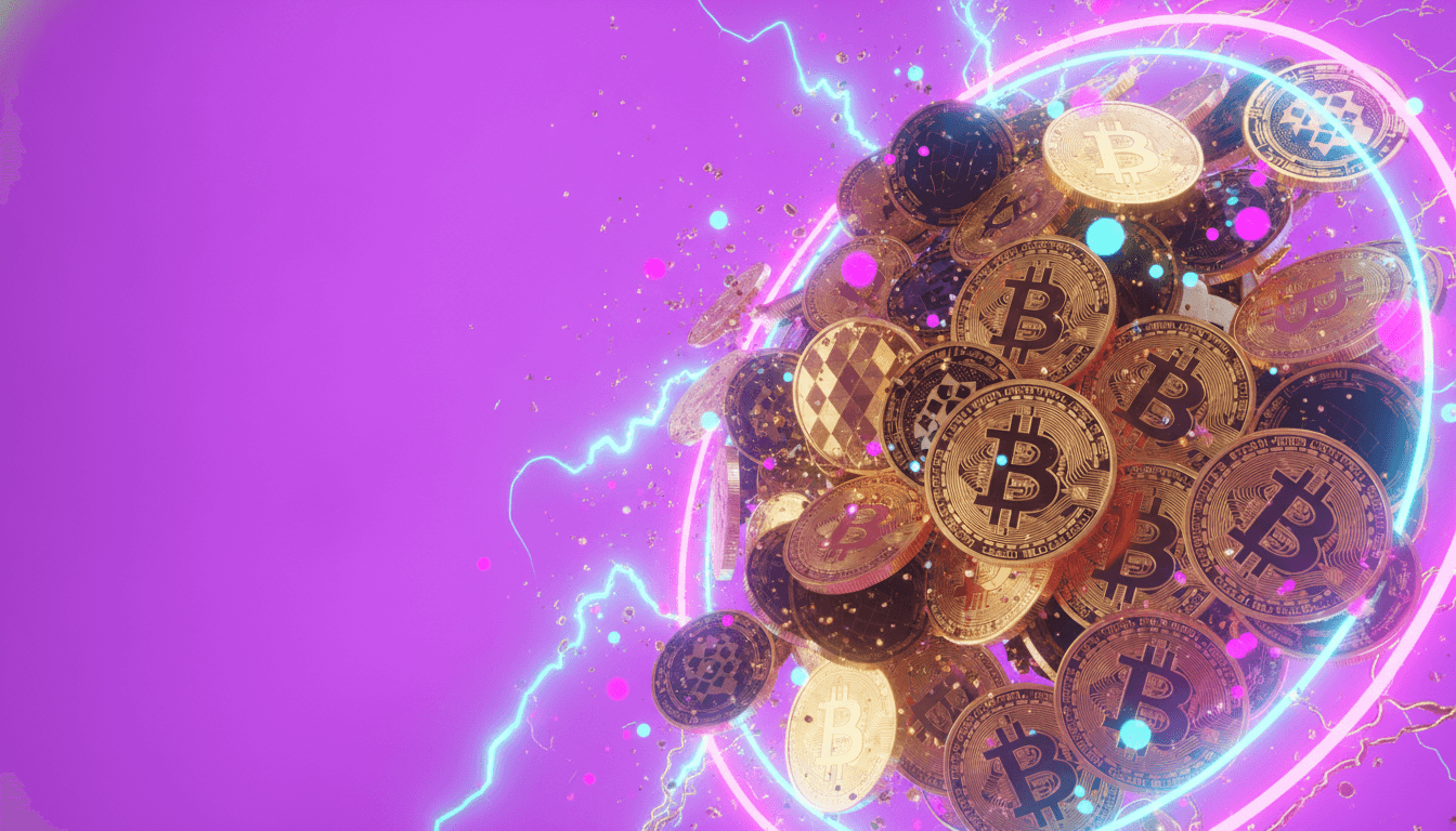 Digital dollar imagery representing stablecoin supply and flows across crypto markets