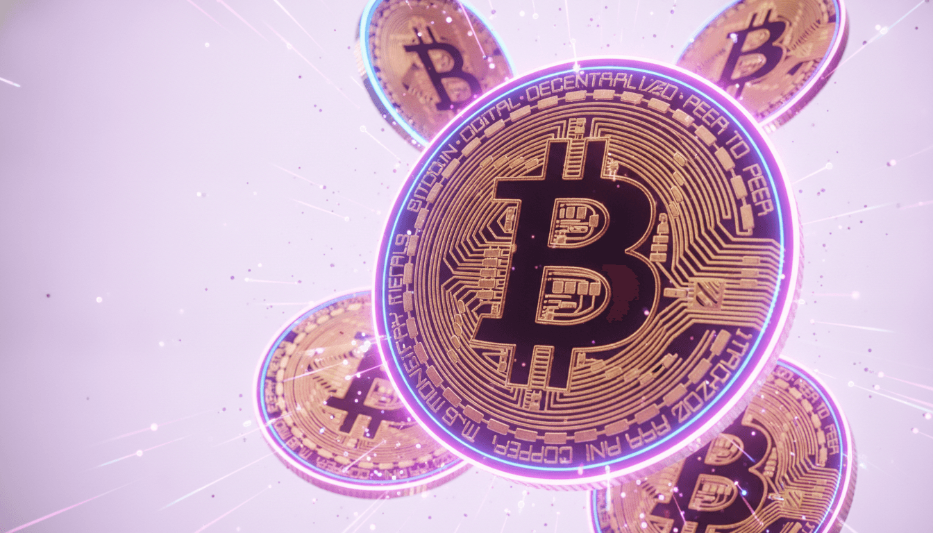 Stock exchange trading floor representing institutional ETF flows into crypto markets