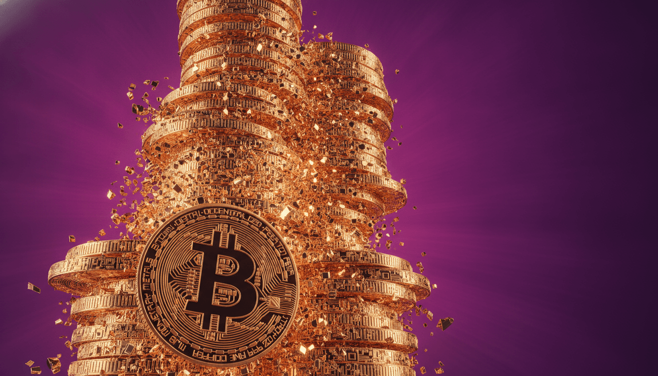 Digital dollar imagery representing stablecoin supply and flows across crypto markets