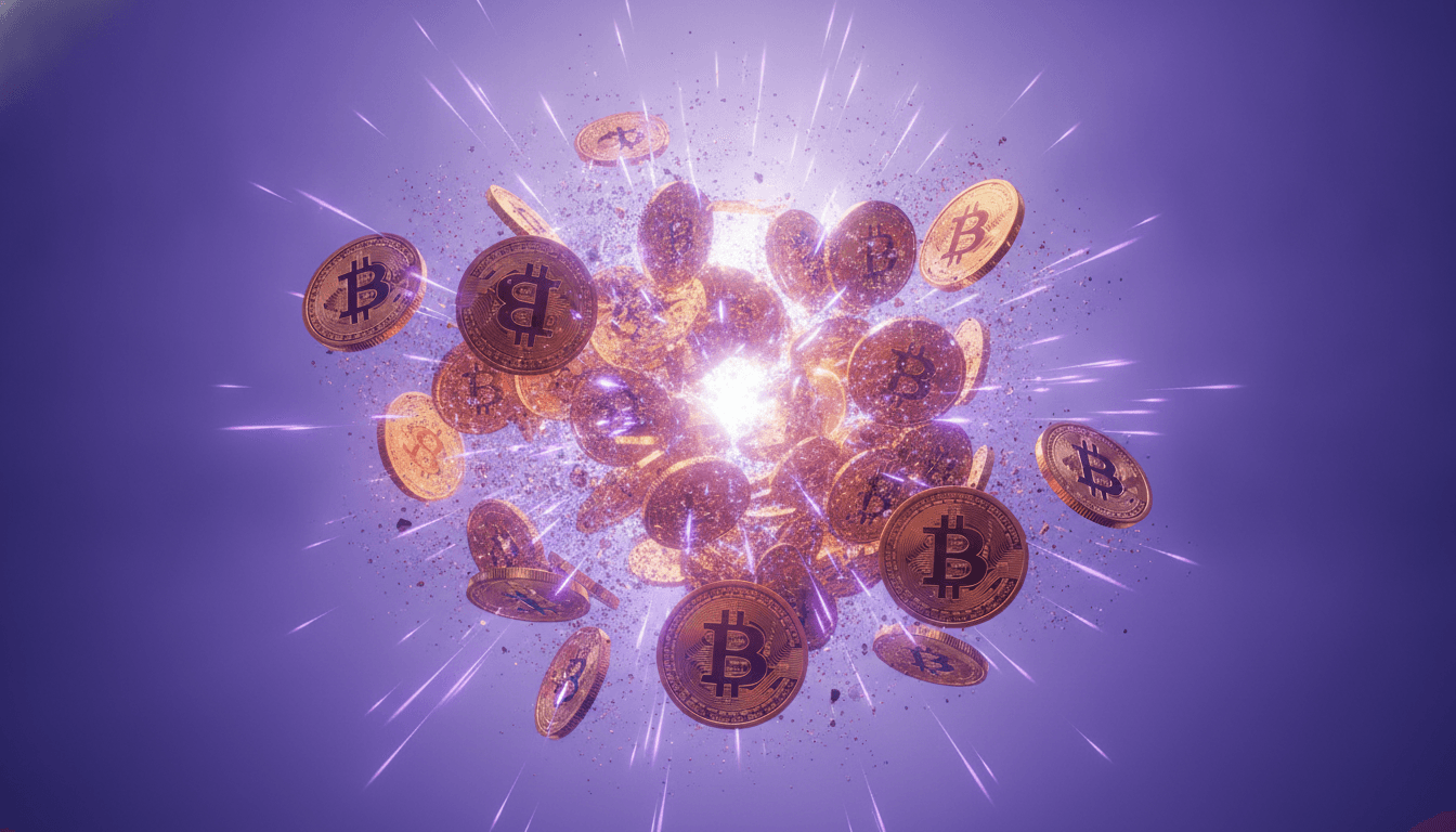 Digital dollar imagery representing stablecoin supply and flows across crypto markets