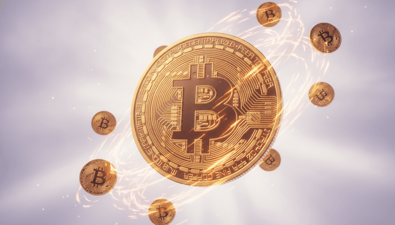 Blockchain network data visualization showing on-chain wallet flows and whale activity
