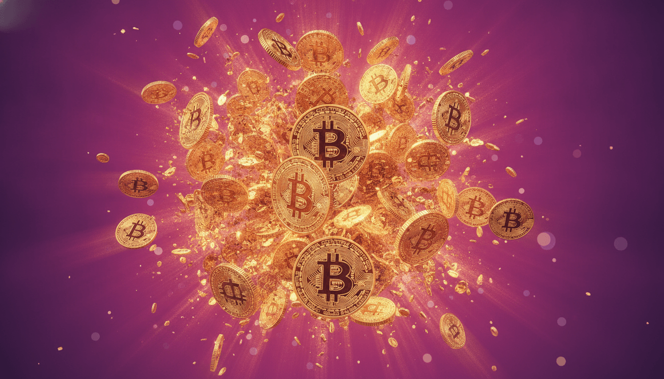 Blockchain network visualization representing DeFi protocol activity and total value locked