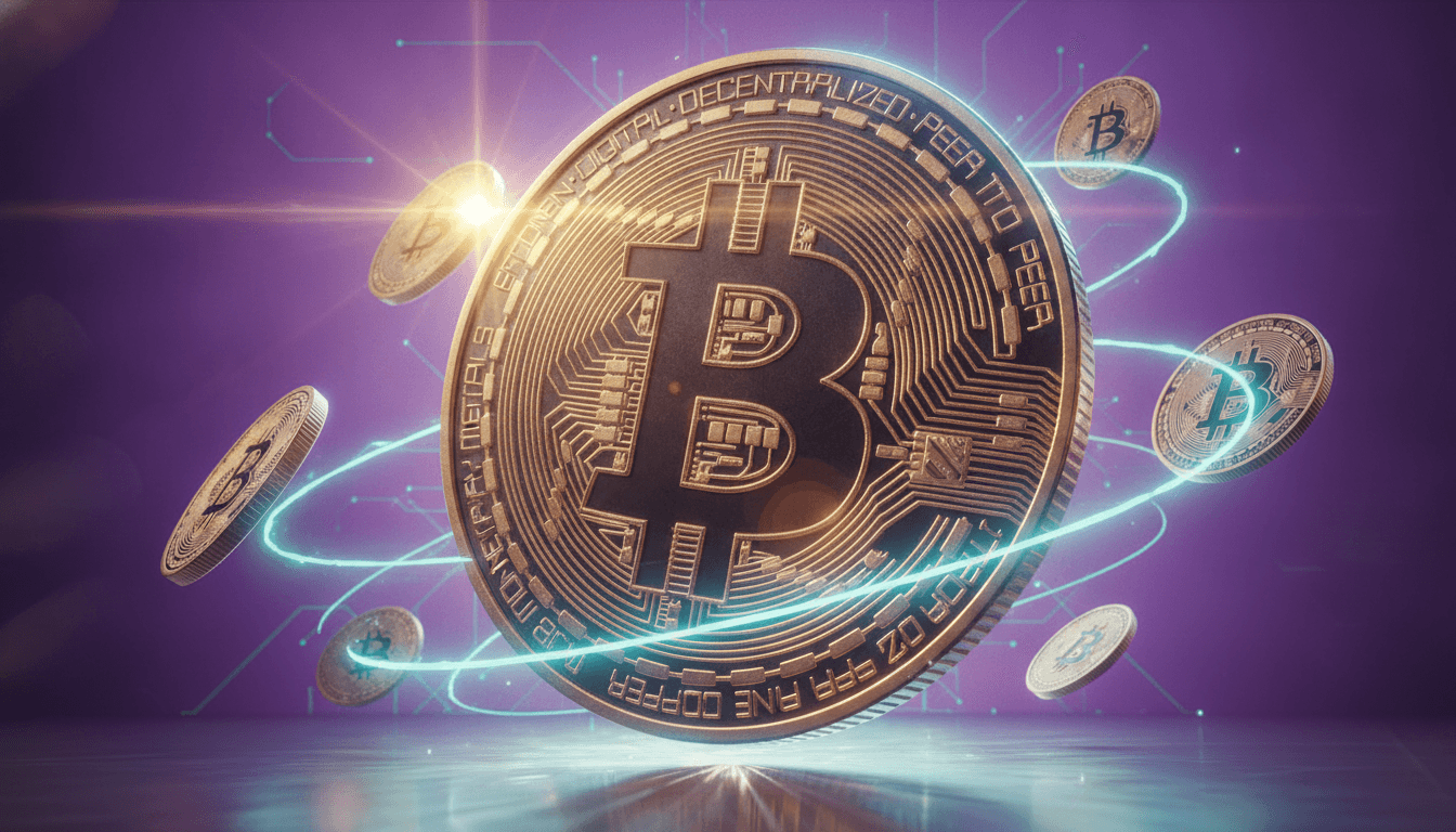 Digital dollar imagery representing stablecoin supply and flows across crypto markets
