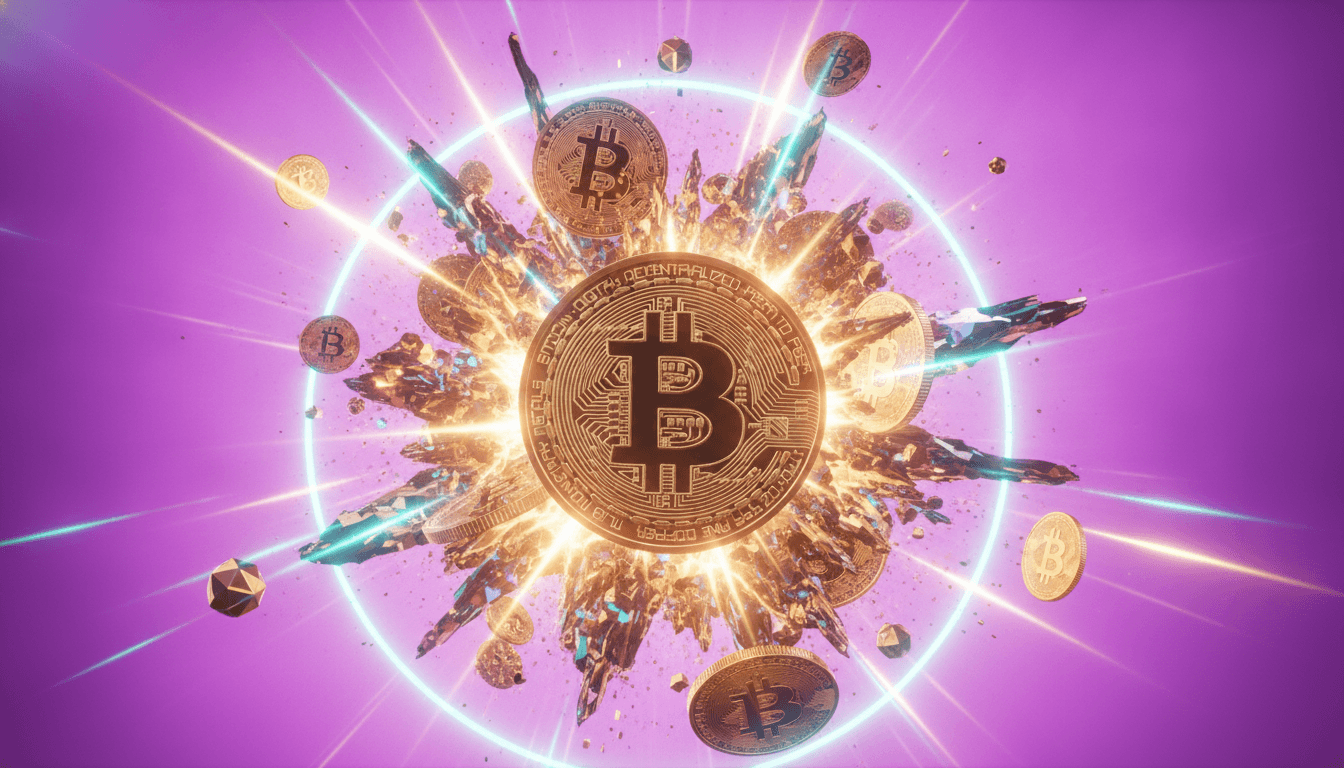 Blockchain network data visualization showing on-chain wallet flows and whale activity