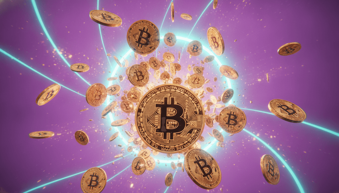 Digital dollar imagery representing stablecoin supply and flows across crypto markets