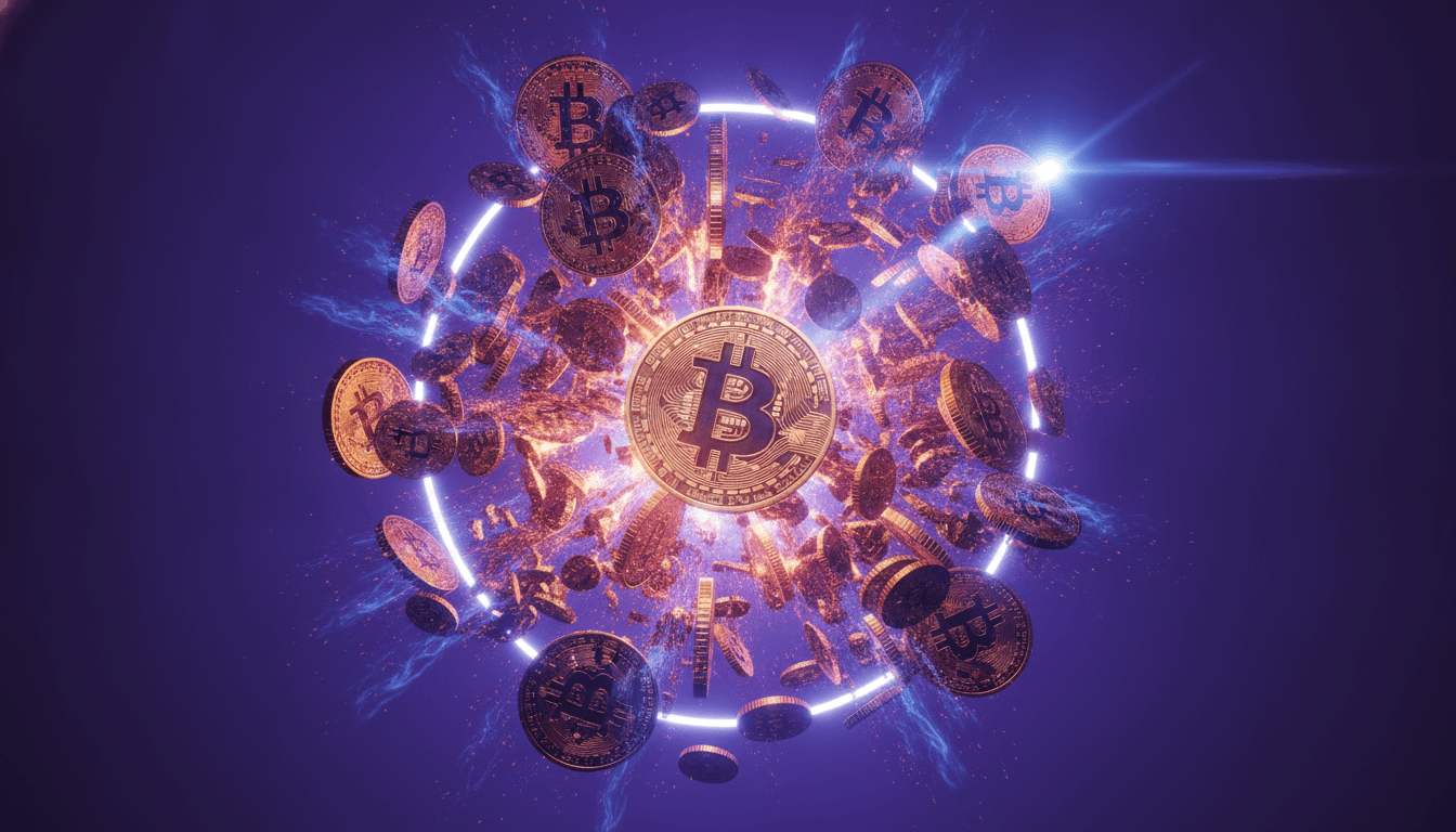Digital dollar imagery representing stablecoin supply and flows across crypto markets