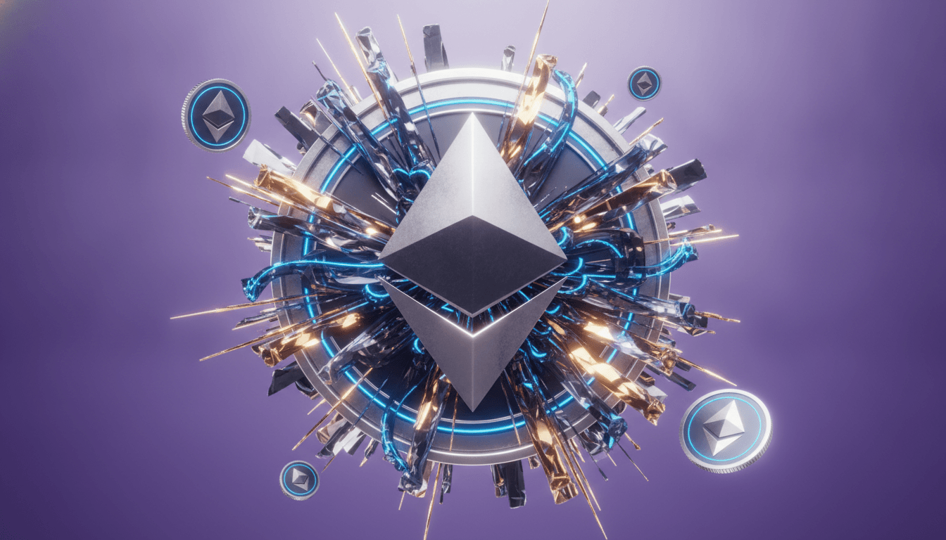 Stock exchange trading floor representing institutional ETF flows into crypto markets