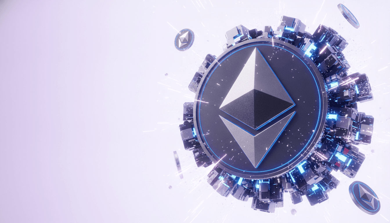 Digital dollar imagery representing stablecoin supply and flows across crypto markets