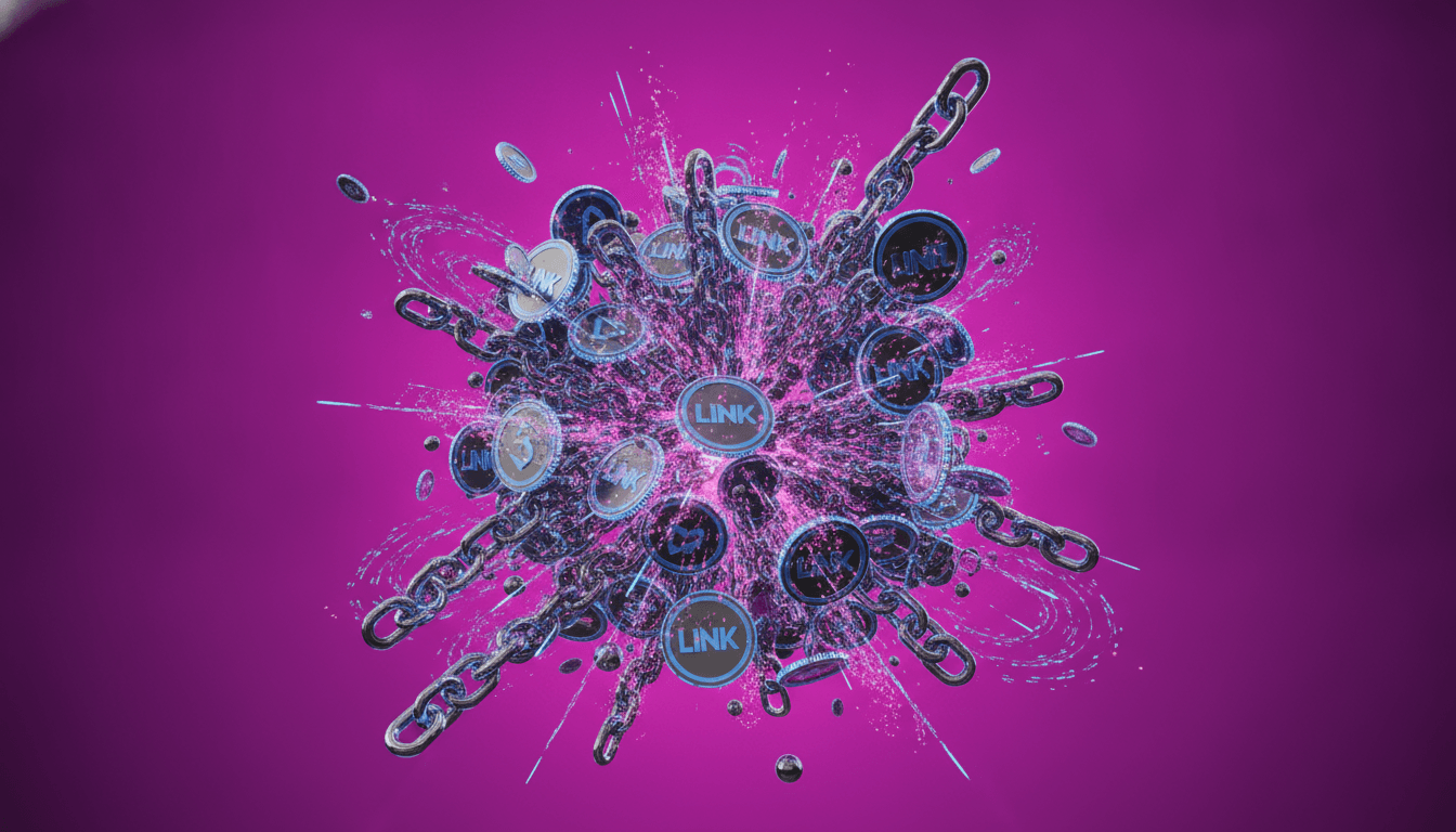 Blockchain network visualization representing DeFi protocol activity and total value locked