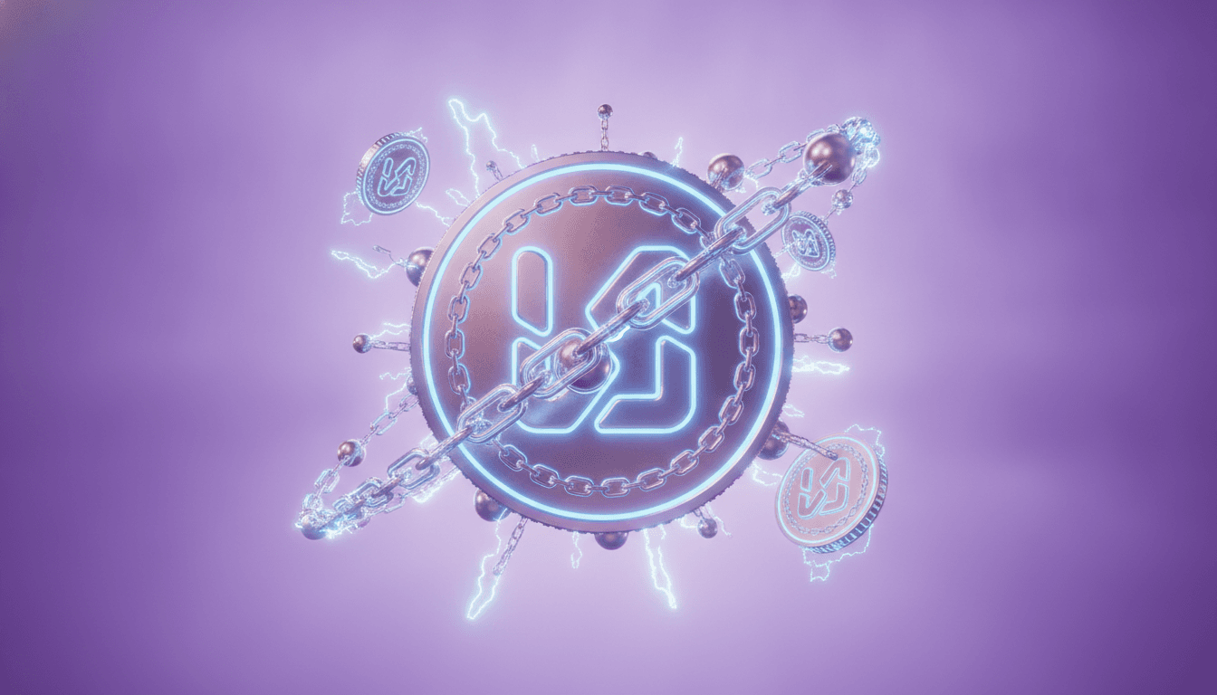 Blockchain network visualization representing DeFi protocol activity and total value locked