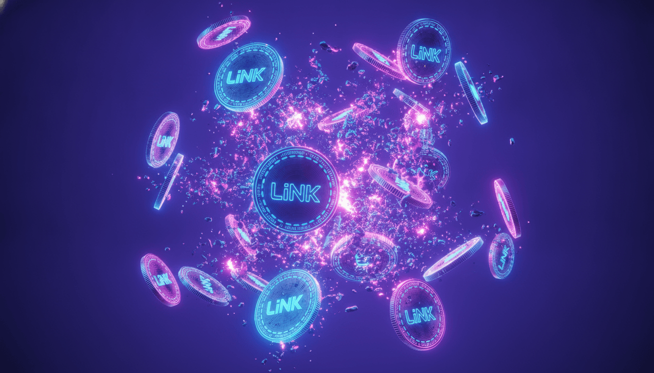 Blockchain network visualization representing DeFi protocol activity and total value locked