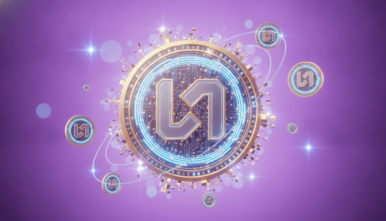 Blockchain network visualization representing DeFi protocol activity and total value locked