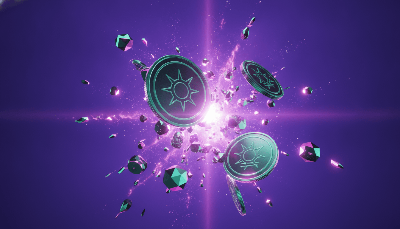 Blockchain network data visualization showing on-chain wallet flows and whale activity
