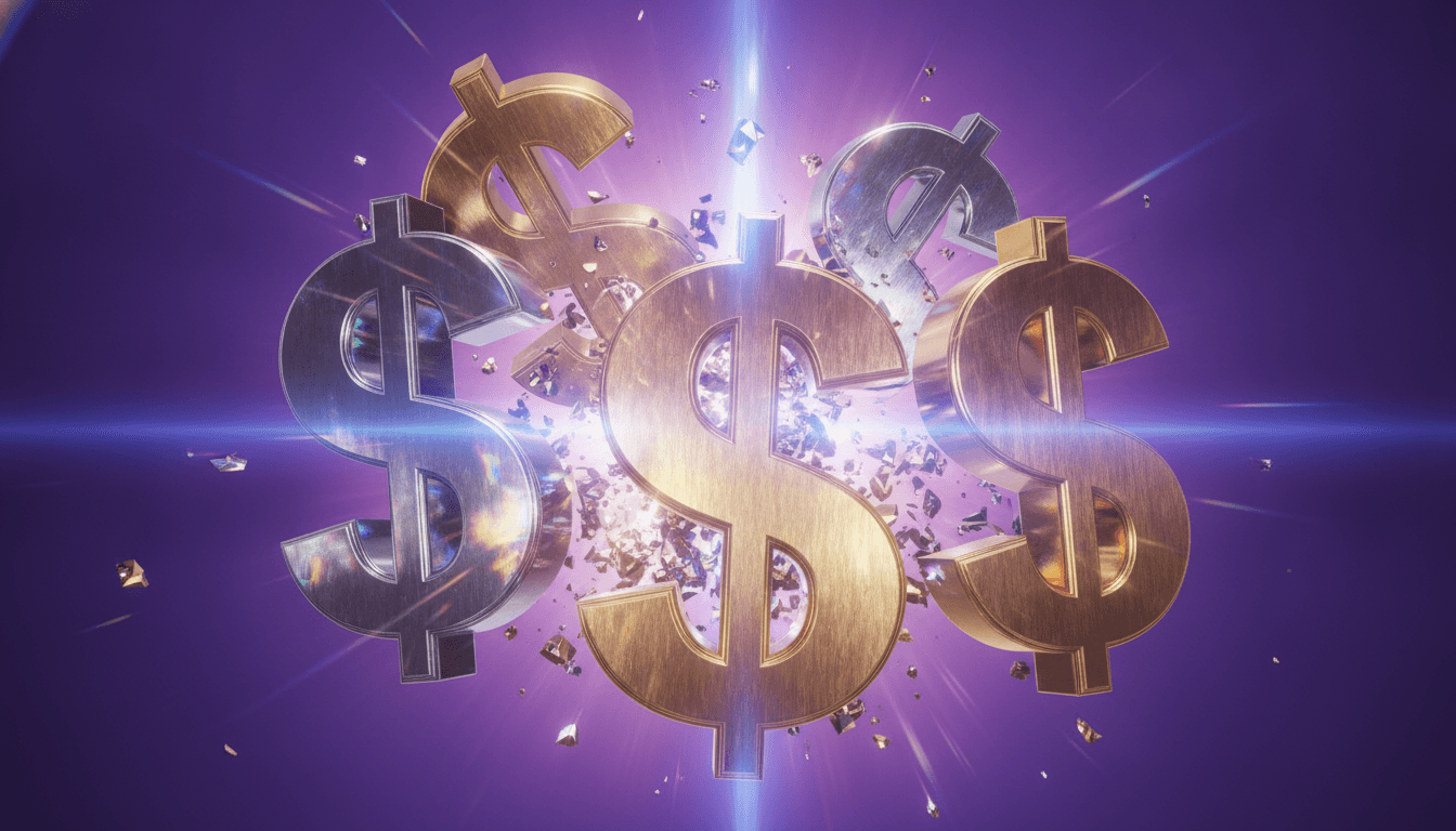 US dollar currency representing DXY trend and its inverse relationship with crypto