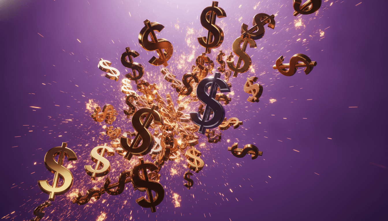 US dollar currency representing DXY trend and its inverse relationship with crypto