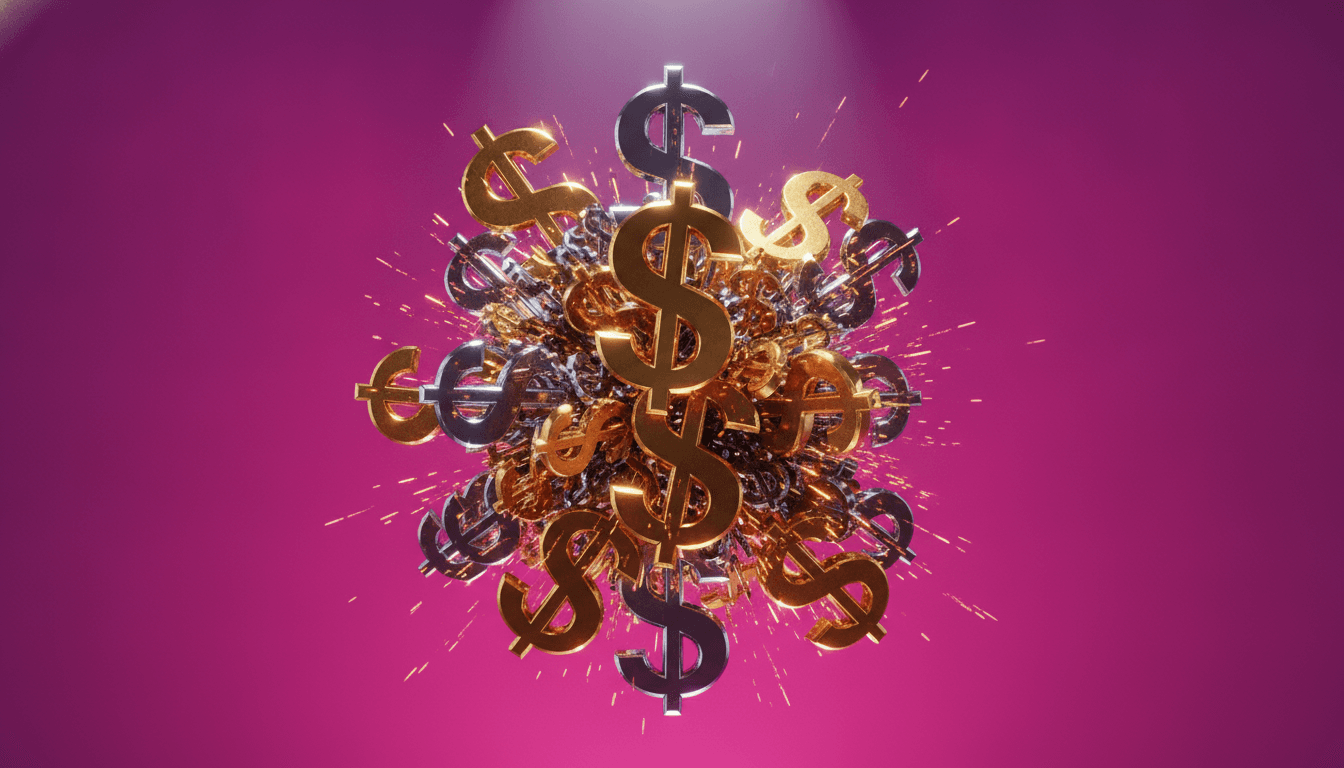 US dollar currency representing DXY trend and its inverse relationship with crypto