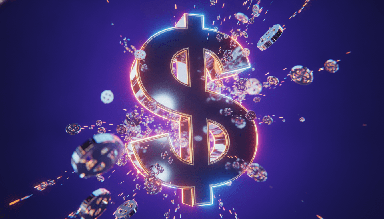 US dollar currency representing DXY trend and its inverse relationship with crypto