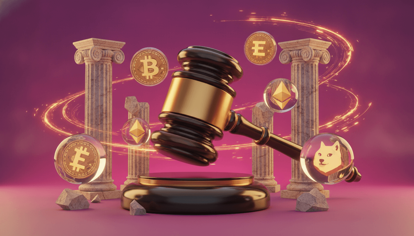Government building representing crypto regulation and policy developments
