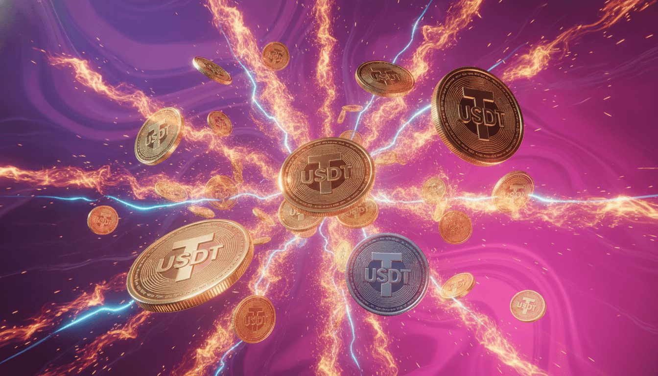 Tether - USDT and USDC stablecoin support levels tested in Asia session