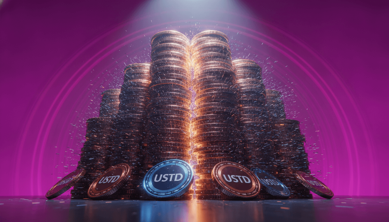 Tether - Stablecoin Exchange Flows: NY Session Peak Signals Liquidity Shift